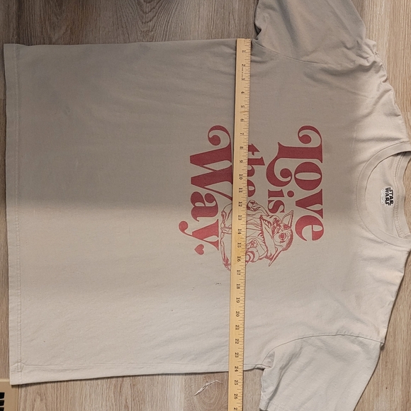 Love Is The Way Grogu The Child Tee MANDALORIAN STAR WARS X DISNEY XXL - Picture 3 of 9